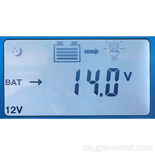 MPPT PWM -Controller 50A niedrig/überspannungsschutz